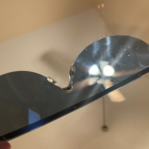 YSL Yves Saint Laurent Sunglasses Women Shield Eye - Picture 12 of 14